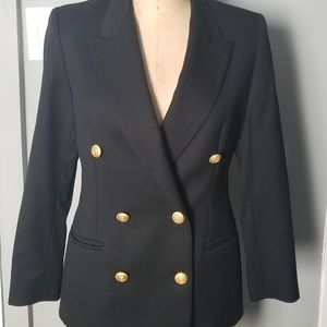 Double breasted Pendleton blazer